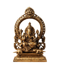 Brass Lord Ganesha Idol