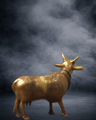 Buy Brass Nandi Standing Cow