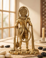 Brass Standing Hanuman
