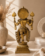 Brass Superfine Krishna with Flute Large Statue