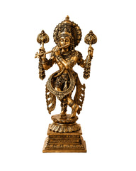 Brass Superfine Krishna with Flute Large Statue