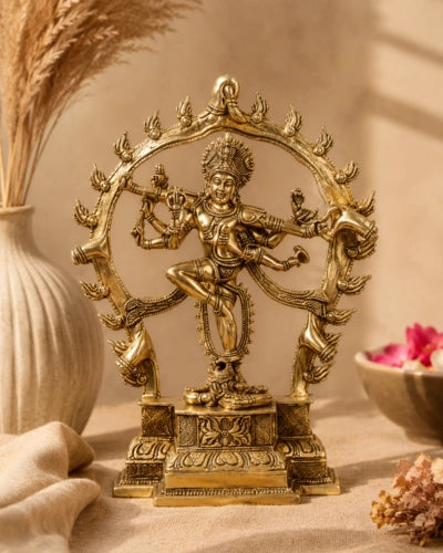 Buy Brass Supreme Quality Shiva in Gajasurasamhara Form