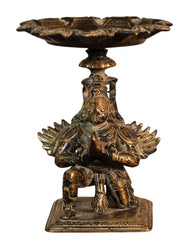 Buy Brass Vintage Finish Garuda With Tray