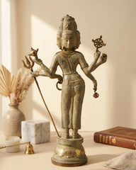 Bronze Brahma Antique Sculpture