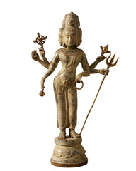 Bronze Brahma Antique Sculpture