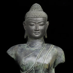Bronze Antique Buddha Bust