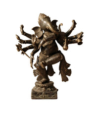 Bronze Dancing Ganesha Sculpture