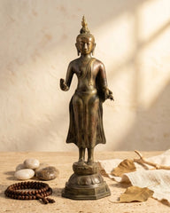 Bronze Standing Handcrafted Buddha