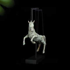 Bronze Swinging Handcrafted Horse