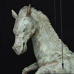 Bronze Swinging Handcrafted Horse