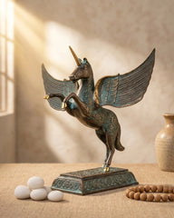 Bronze Unicorn Handcrafted Statue