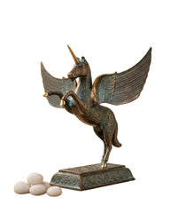 Bronze Unicorn Handcrafted Statue