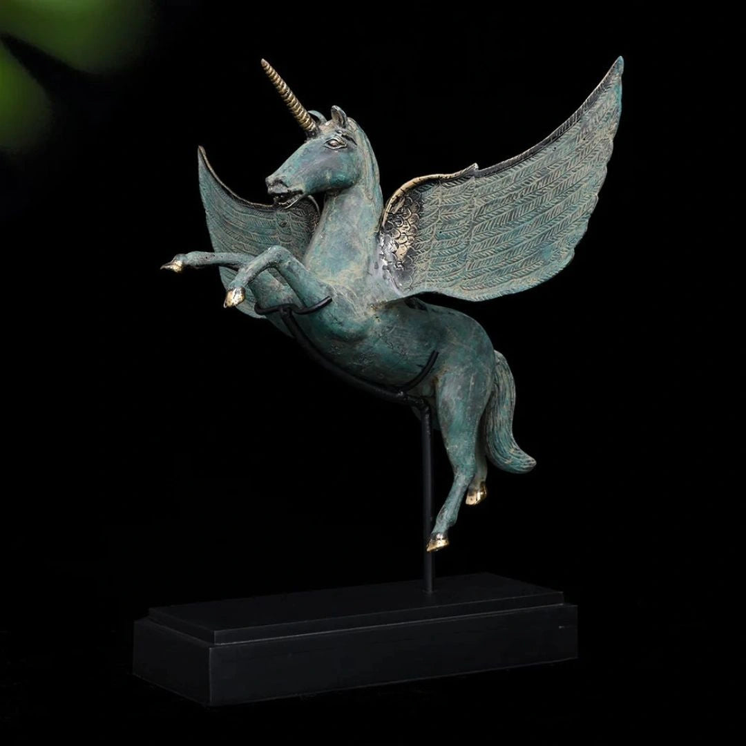 Bronze Unicorn Handcrafted Statue