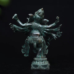 Bronze Dancing Ganesha Sculpture