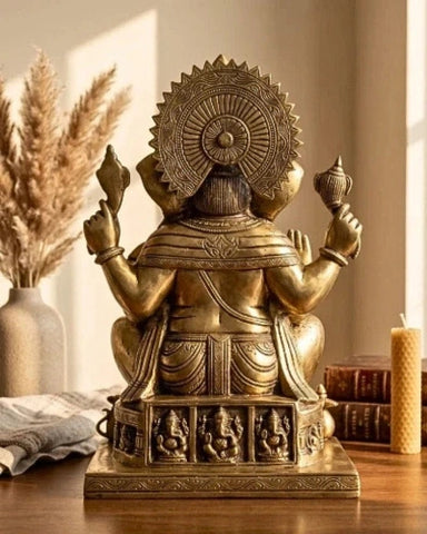 Buy Brass Ganesha Idol Statue Online