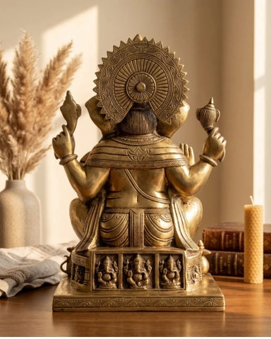 Buy Brass Ganesha Idol Statue Online