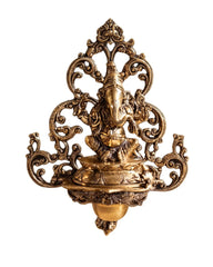 Brass Lord Ganesha Idol