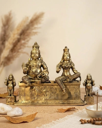 Buy Brass Kuber Lakshmi Idol