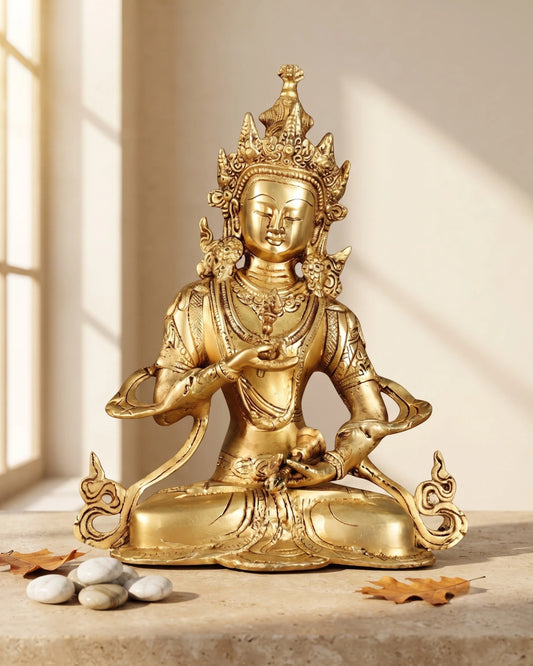 Buy Buddhist Deity Vajrasattva Brass Statue