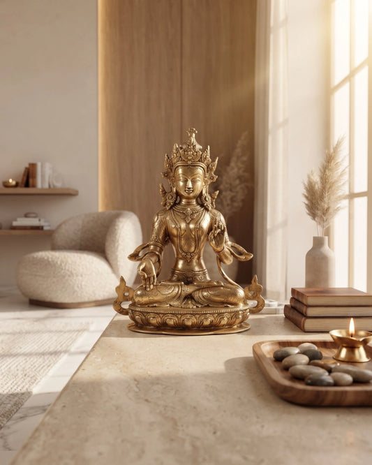 Buy Buddhist Deity Vajrasattva Brass Statue