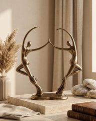 Dancing Couple Sculpture