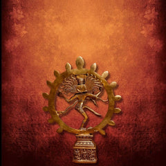 Dancing Lord Shiva Nataraja Brass Statue for Worship