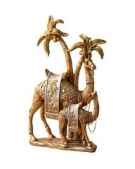 Emaar Gold Camel Sculpture