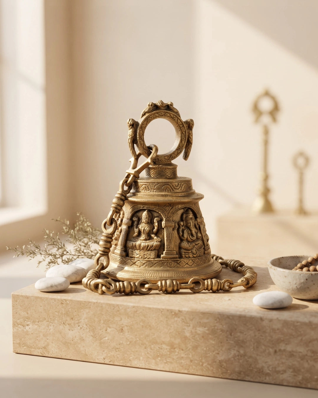 GANESH LAXMI HANGING BELL