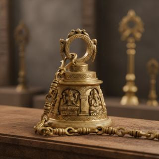 GANESH LAXMI HANGING BELL