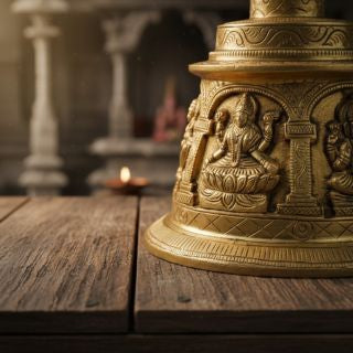GANESH LAXMI HANGING BELL