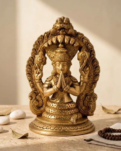 God Maharishi Patanjali Brass Statue