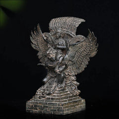 Indonesian Bronze Vishnu on Garuda