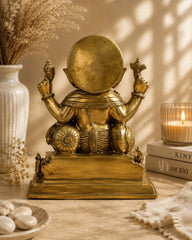 Lord Ganesha Sitting On Base (Big)