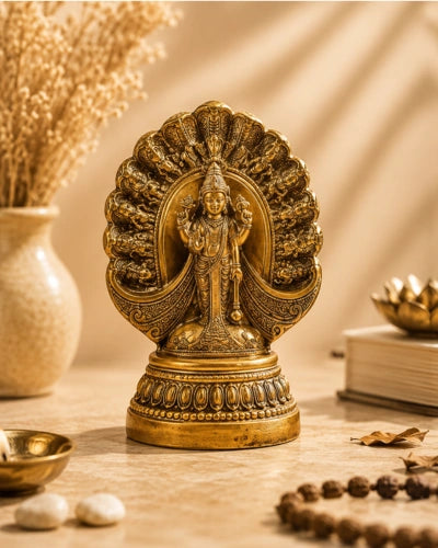 Lord VISHNU DASHAVATAR BRASS SCULPTURE