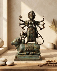 Maa Durga-Bronze Sculpture