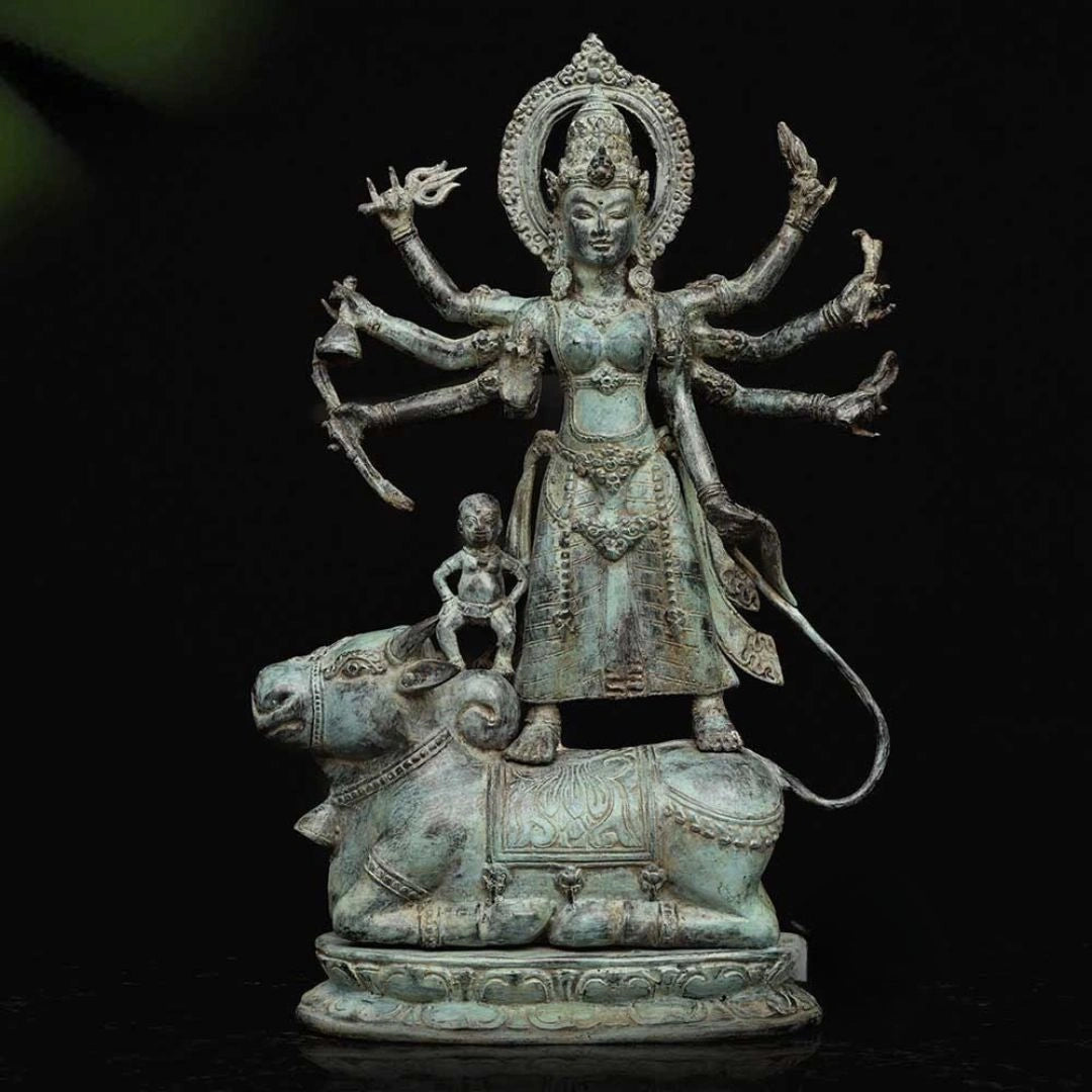 Maa Durga - Bronze Sculpture (40 cm)