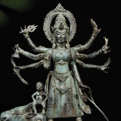 Maa Durga - Bronze Sculpture (40 cm)