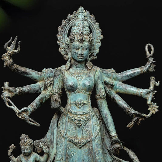 Maa Durga-Bronze Sculpture