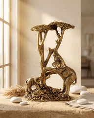 Mystic Elephant Duo Sculpture