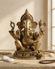 Premium Brass Exquisite Work Ganesha