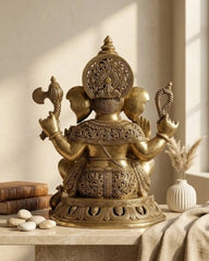 Premium Brass Exquisite Work Ganesha