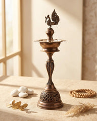 Buy Premium Brass Kuthu Villku Samai Diya