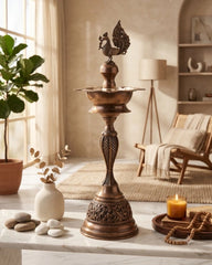 Buy Premium Brass Kuthu Villku Samai Diya