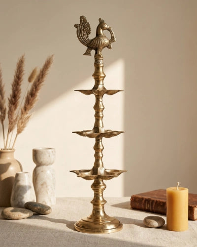 Pure Brass Buddha Handcrafted Statue