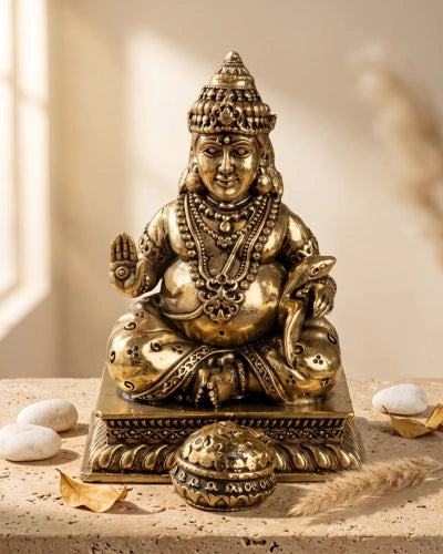 Pure Brass Kuber Murti
