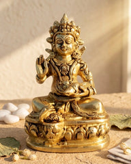 Buy Brass Kuber Ji God Idol Statue