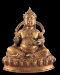 Pure Brass Lord Kubera Large Statue