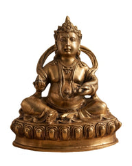 Pure Brass Lord Kubera Large Statue