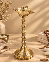 Pure Brass Standing Lamp Stand