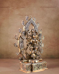 Buy Pure Brass Goddess Kamakhya Devi Statue
